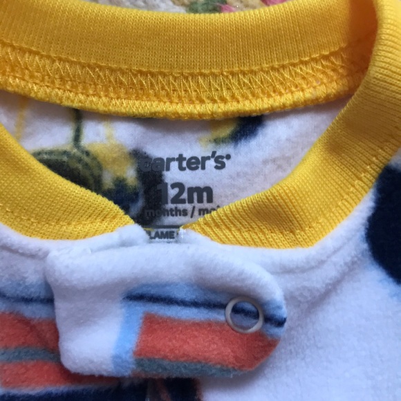 🧸Bundle Carter’s Long Sleeve Fotties - Picture 3 of 7
